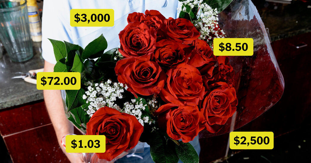 Roses Are Red, Love Is True. Here’s Why This Bouquet Costs $72.